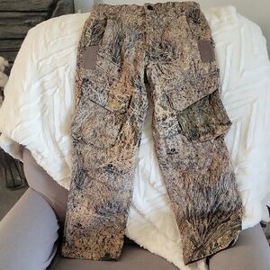 NWOT Boys Small Magellan Outdoors Woodland Camo Cargo Pants